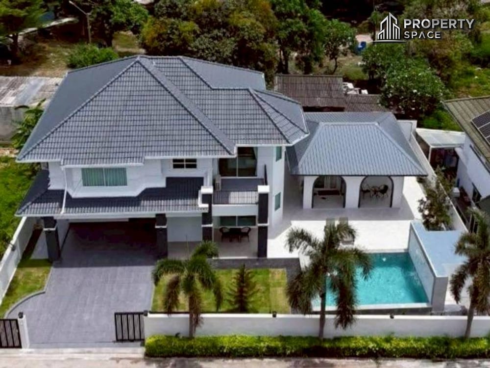 Luxurious 4-Bedroom Pool Villa With Stylish Interiors In East Pattaya For Sale Image 1