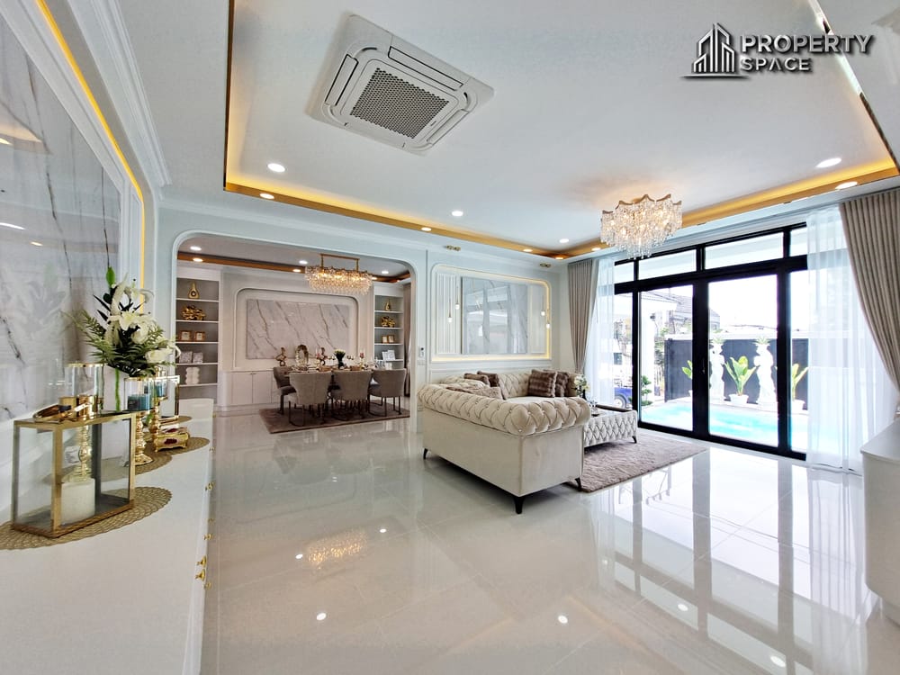 Brand New Modern Luxury 4 Bedroom Pool Villa In Huay Yai Pattaya For Sale Image 12