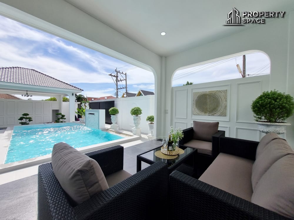 Brand New Modern Luxury 4 Bedroom Pool Villa In Huay Yai Pattaya For Sale Image 6