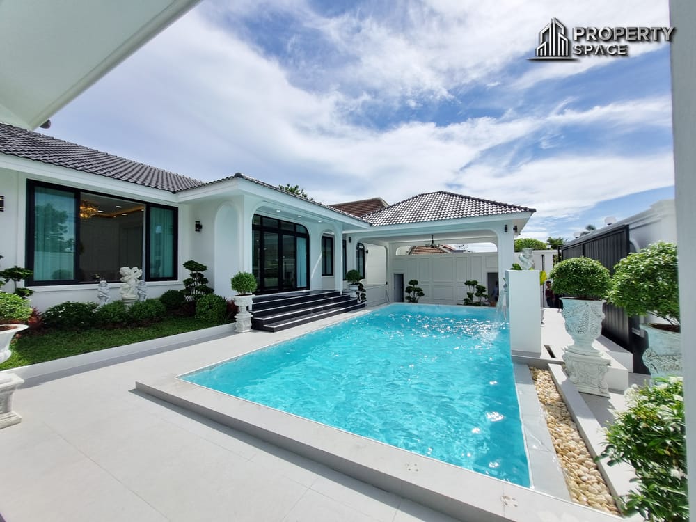 Brand New Modern Luxury 4 Bedroom Pool Villa In Huay Yai Pattaya For Sale Image 1