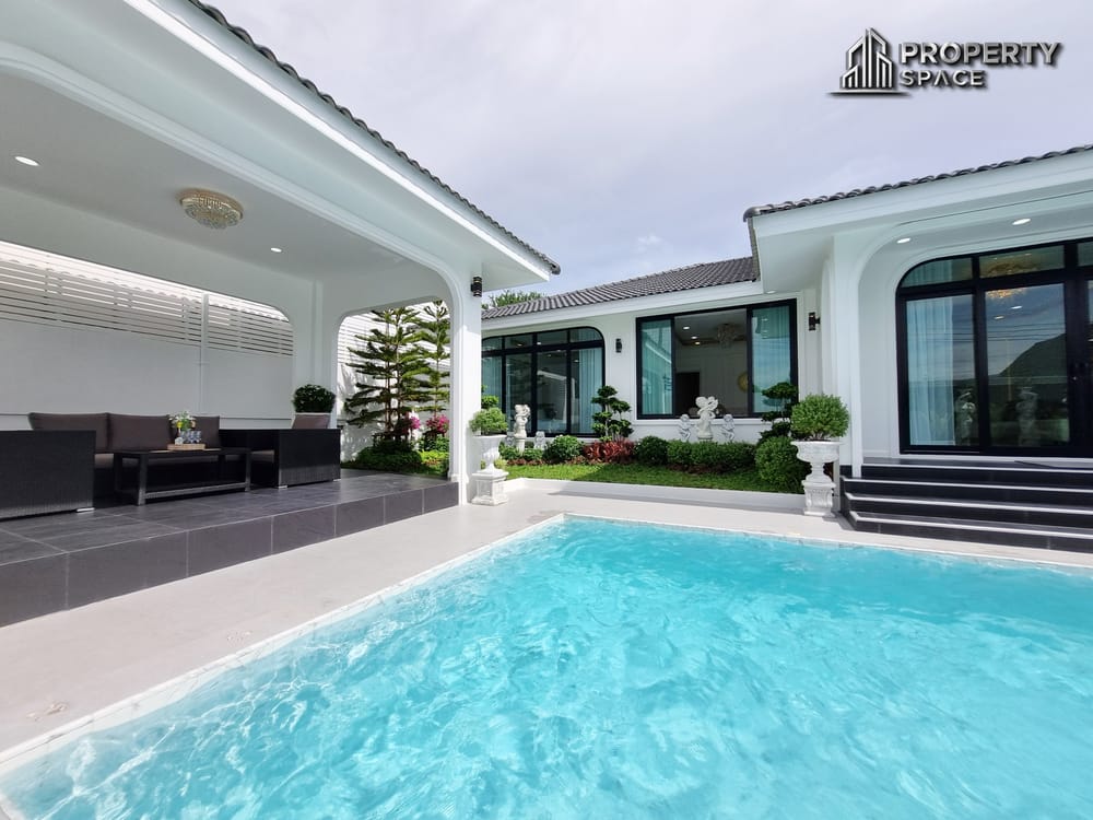 Brand New Modern Luxury 4 Bedroom Pool Villa In Huay Yai Pattaya For Sale Image 45