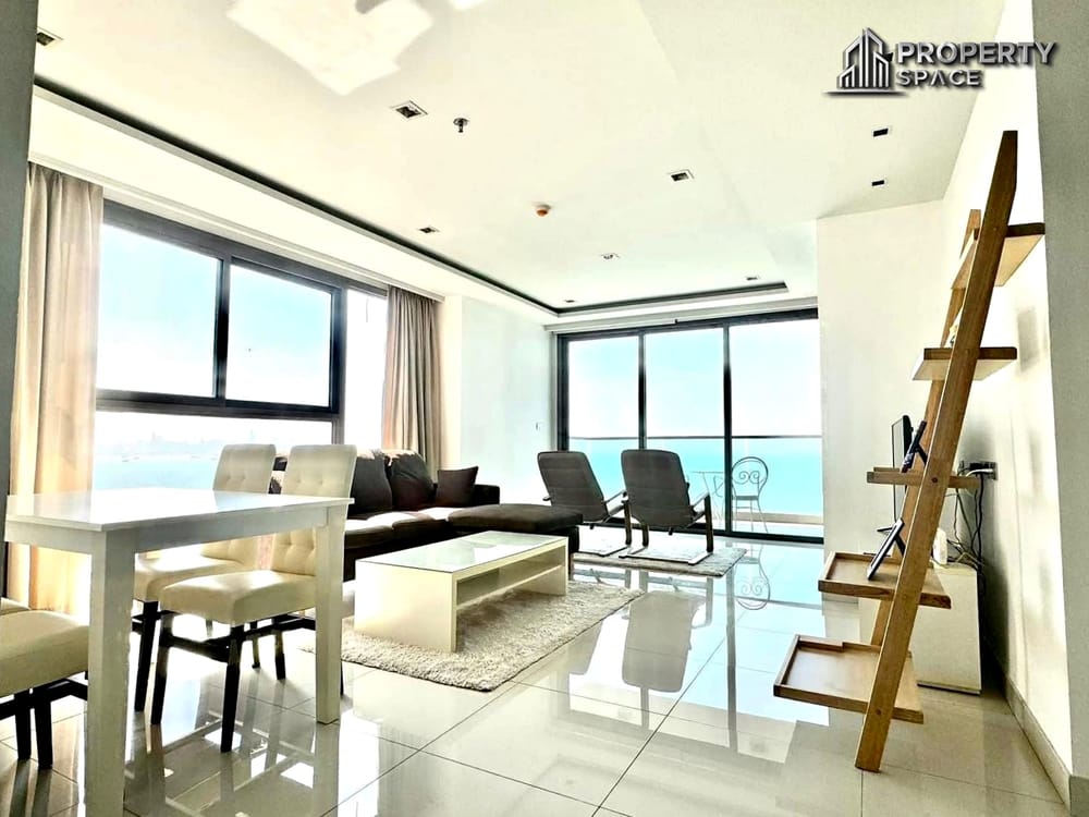 Prime Sea View 2-Bedroom Corner Unit In Wongamat Tower Condo Pattaya For Rent Image 4