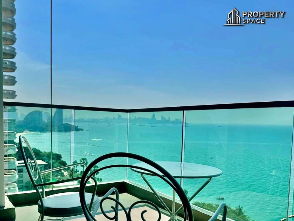 Prime Sea View 2-Bedroom Corner Unit In Wongamat Tower Condo Pattaya For Rent Image 3