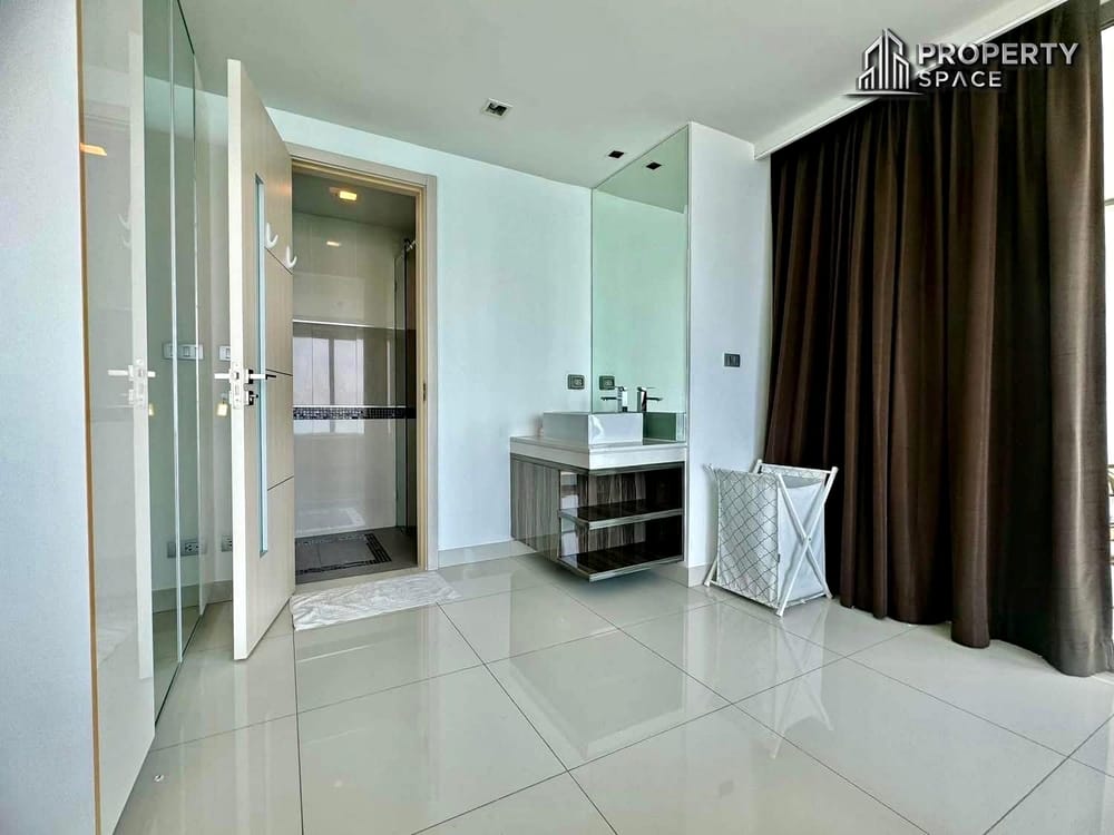 Prime Sea View 2-Bedroom Corner Unit In Wongamat Tower Condo Pattaya For Rent Image 10