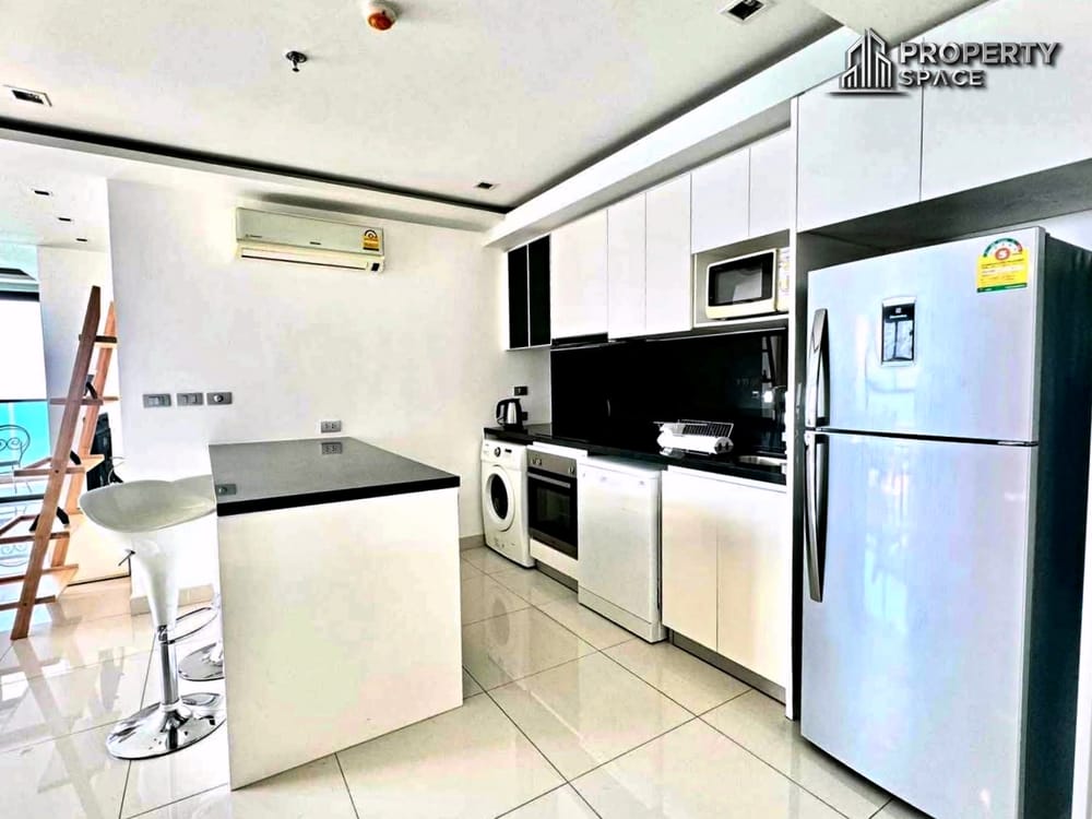 Prime Sea View 2-Bedroom Corner Unit In Wongamat Tower Condo Pattaya For Rent Image 8