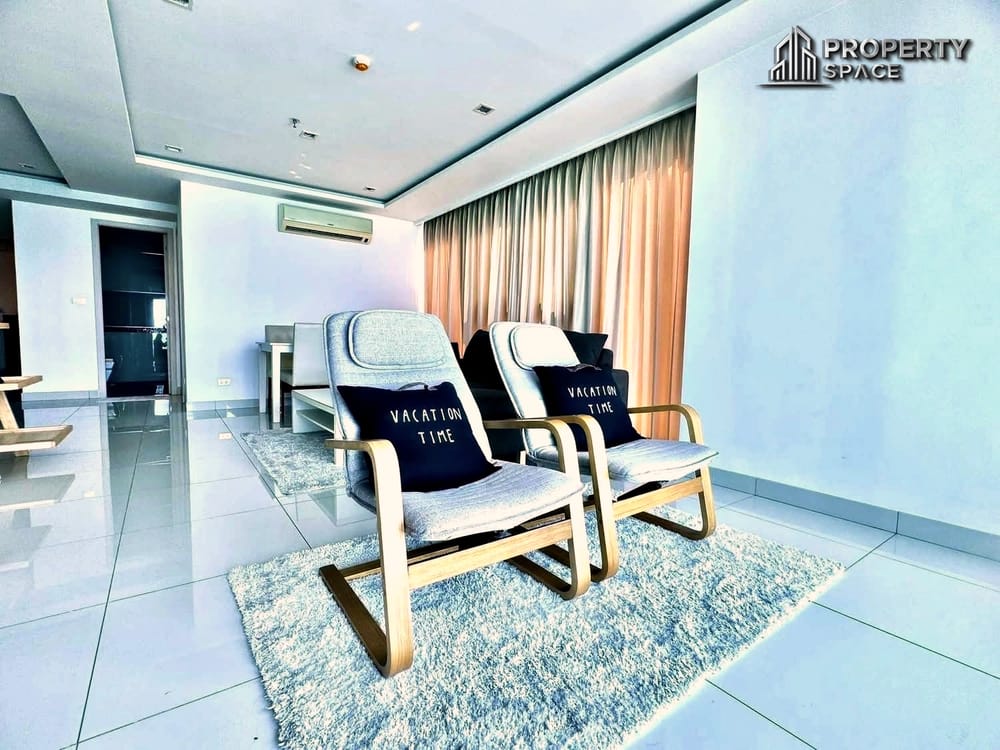 Prime Sea View 2-Bedroom Corner Unit In Wongamat Tower Condo Pattaya For Rent Image 6