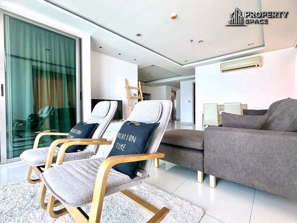 Prime Sea View 2-Bedroom Corner Unit In Wongamat Tower Condo Pattaya For Rent Image 6