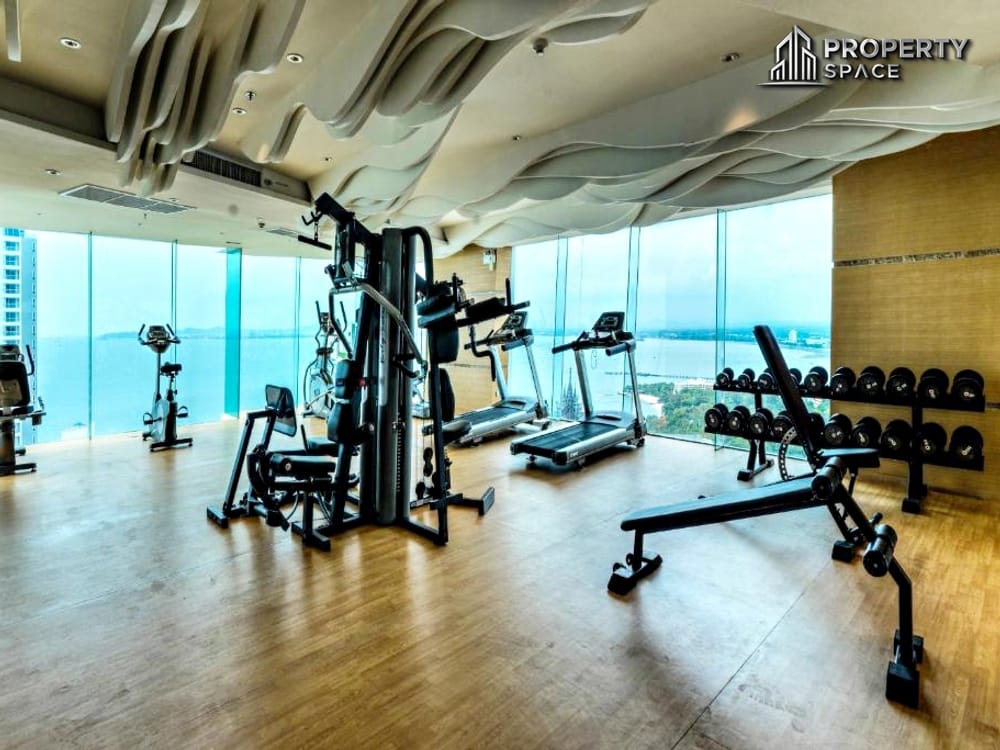 Prime Sea View 2-Bedroom Corner Unit In Wongamat Tower Condo Pattaya For Rent Image 14