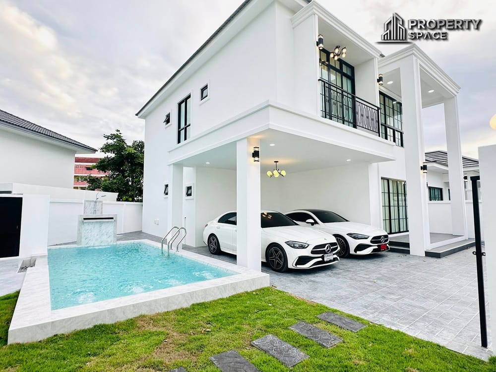 Brand New 4 Bedroom Pool Villa Near Jomtien Beach With Large Garden For Sale Image 5