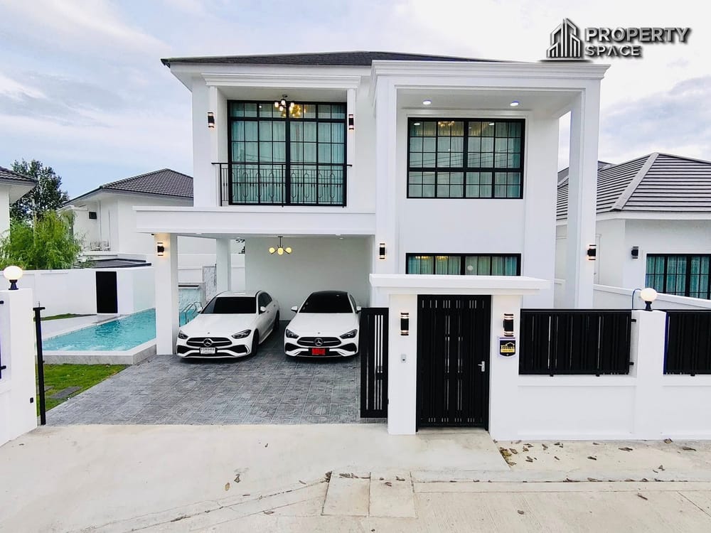 Brand New 4 Bedroom Pool Villa Near Jomtien Beach With Large Garden For Sale Image 16
