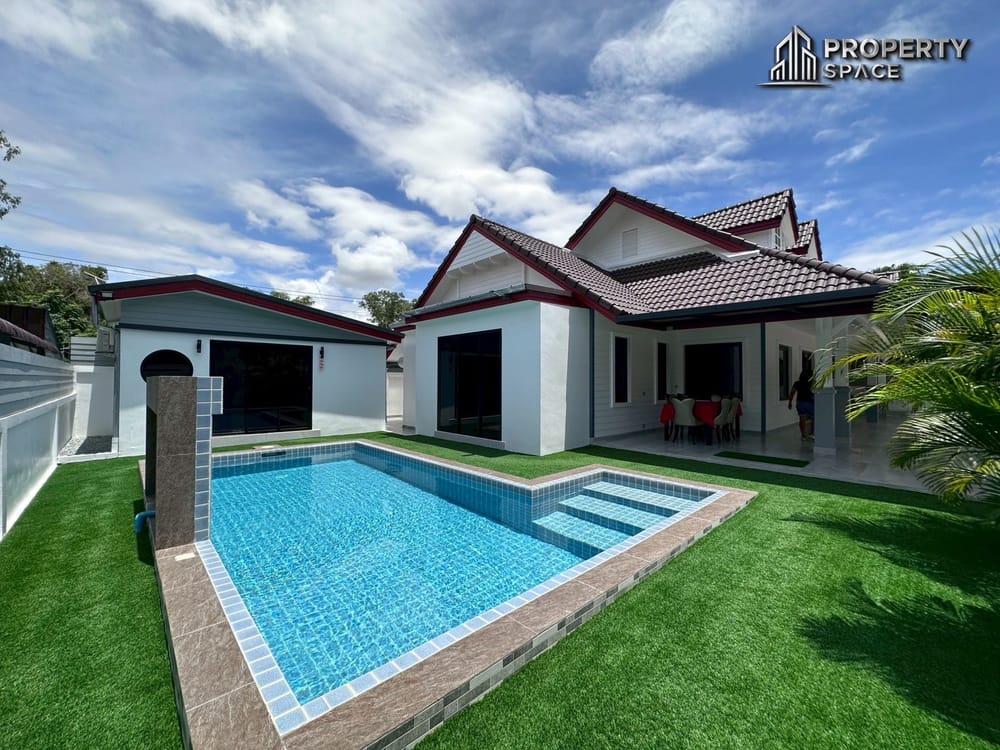 Modern 3 Bedroom Pool Villa In Plenary Park Pattaya For Rent Image 1