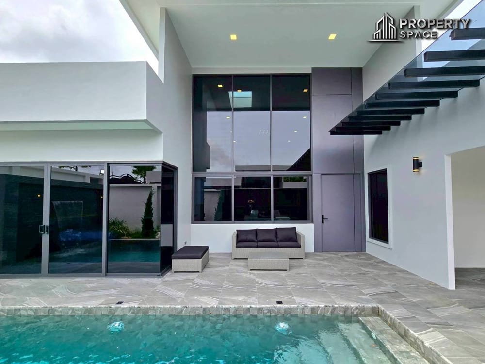 Modern Luxury 3 Bedroom Pool Villa In Pacific Lake East Pattaya For Sale Image 4