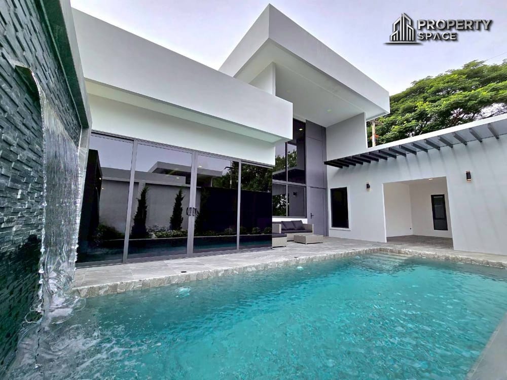 Modern Luxury 3 Bedroom Pool Villa In Pacific Lake East Pattaya For Sale Image 1