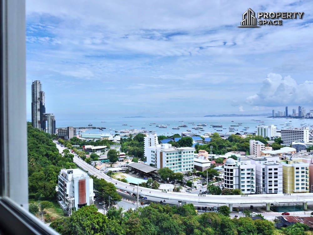 Sea View Modern Studio In Unixx Condo Pattaya For Rent Image 1