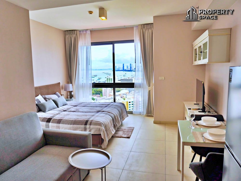 Sea View Modern Studio In Unixx Condo Pattaya For Rent Image 4