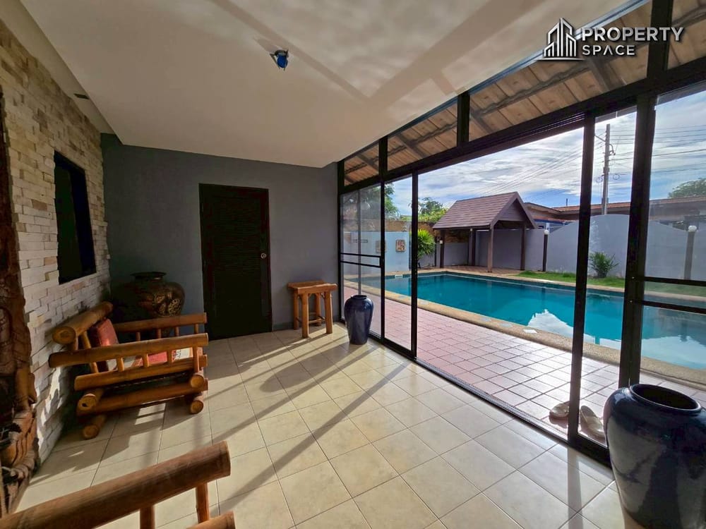 Private Big Land 2 Bedroom Pool Villa In East Pattaya For Rent Image 14