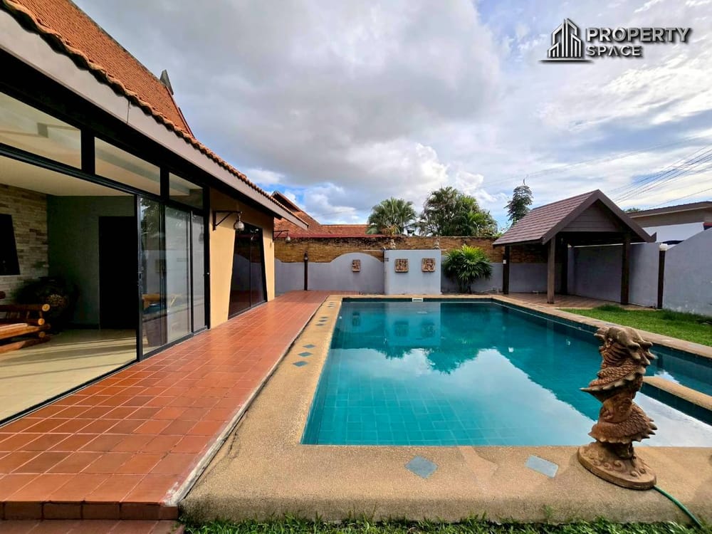 Private Big Land 2 Bedroom Pool Villa In East Pattaya For Rent Image 13