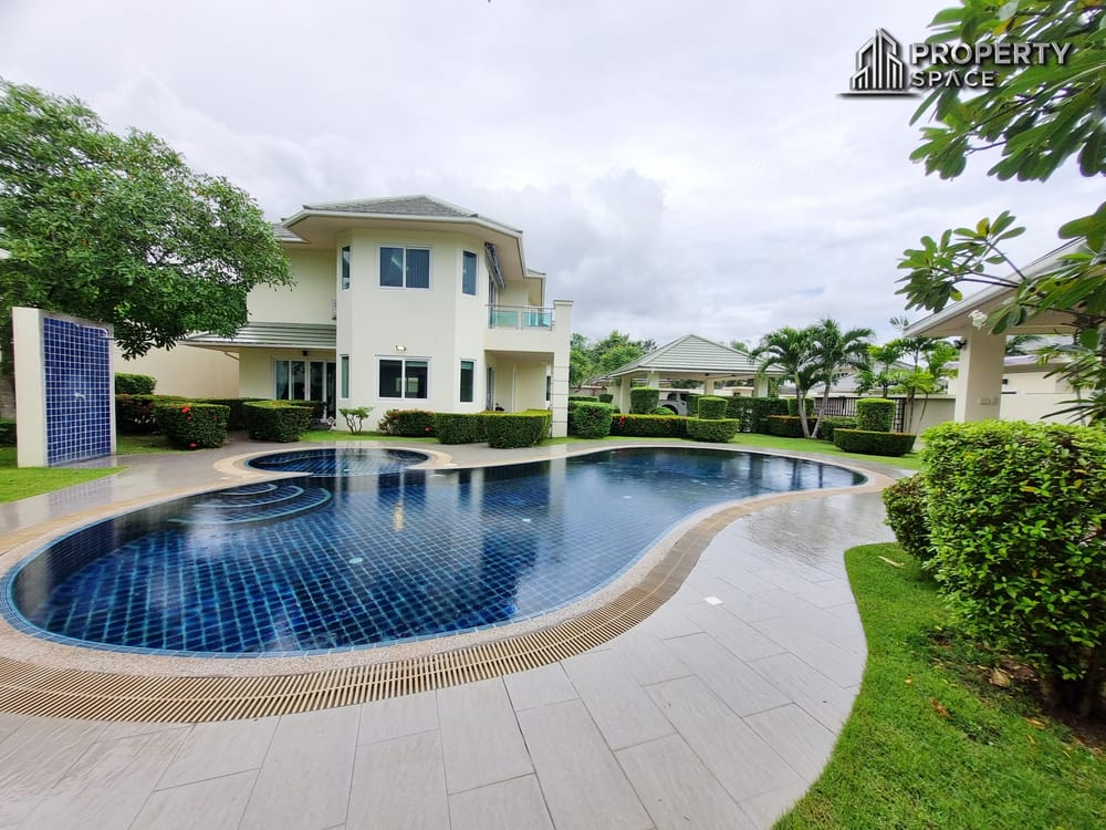 5 Bedroom Pool Villa In Secured Community In Nong Pla Lai Close To Regent International School For Rent Image 1