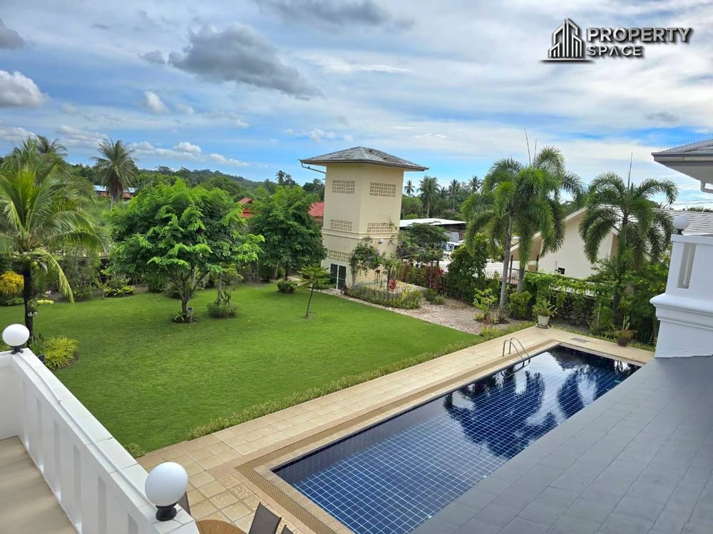 Mediterranean Style 5 Bedroom Pool Villa In East Pattaya For Sale And Rent Image 48