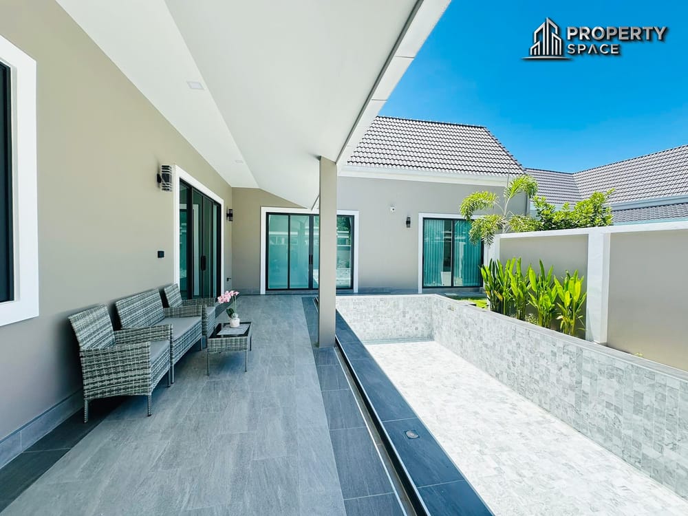 Nordic-style 3 Bedroom Pool Villa fully furnished in Soi Siam Country Club Pattaya For Sale Image 4