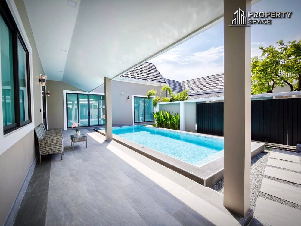 Nordic-style 3 Bedroom Pool Villa fully furnished in Soi Siam Country Club Pattaya For Sale Image 3