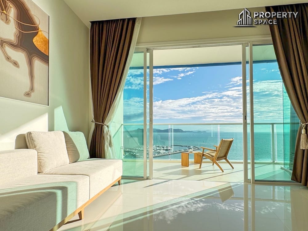 Luxury 1 Bedroom With Direct Sea View In Movenpick White Sand Beach Na Jomtien For Rent Image 1