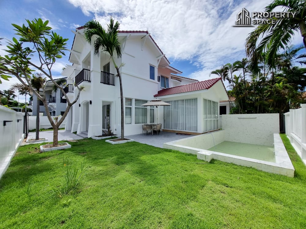Best Price In Village! 4 Bedroom Pool Villa In Baan Fah Rim Haad Near Jomtien Beach For Sale Image 1