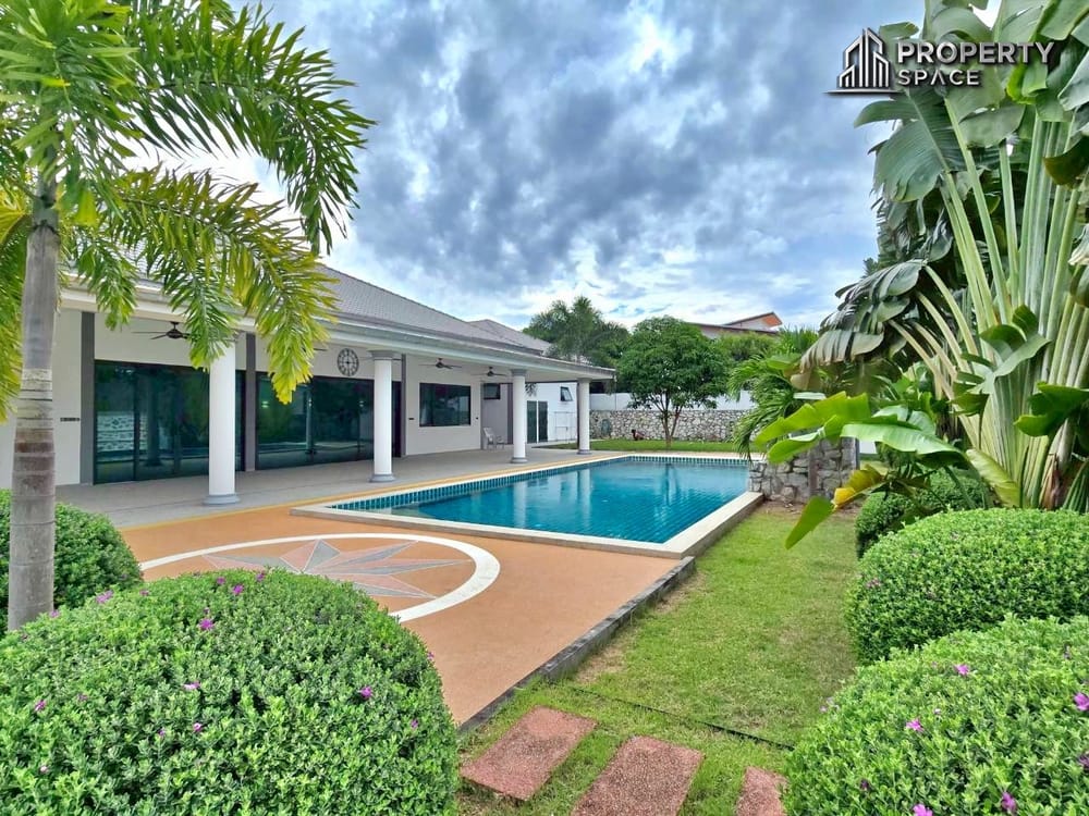 Huge Land 3 bedroom Pool Villa In Mabprachan Lake Pattaya For Sale Image 4