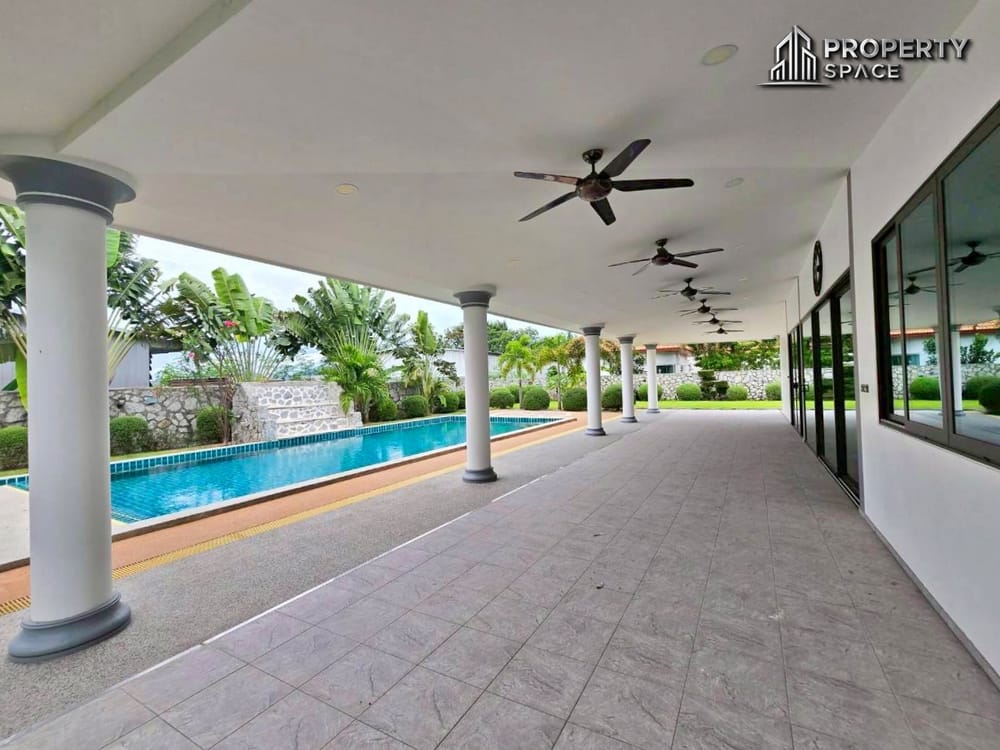 Huge Land 3 bedroom Pool Villa In Mabprachan Lake Pattaya For Sale Image 6