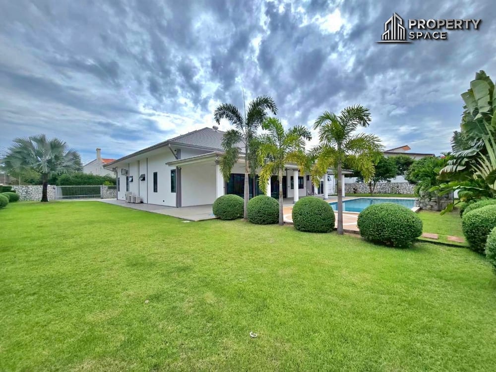 Huge Land 3 bedroom Pool Villa In Mabprachan Lake Pattaya For Sale Image 1