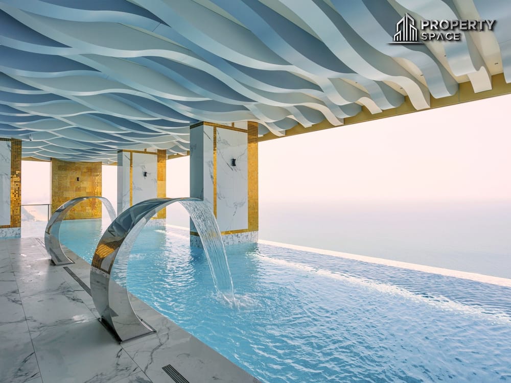 Sea View 1 Bedroom in Copacabana Jomtien Beachfront Condo Pattaya for Rent Image 10
