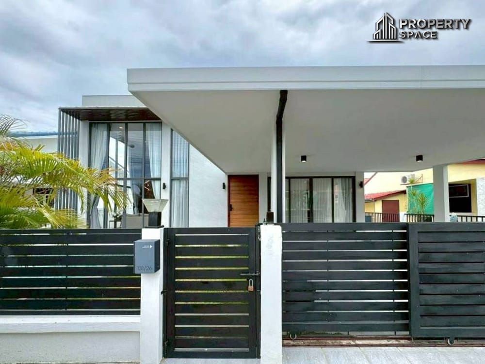 Modern 3 Bedroom Private Pool Villa In Naklue Pattaya For Rent Image 18