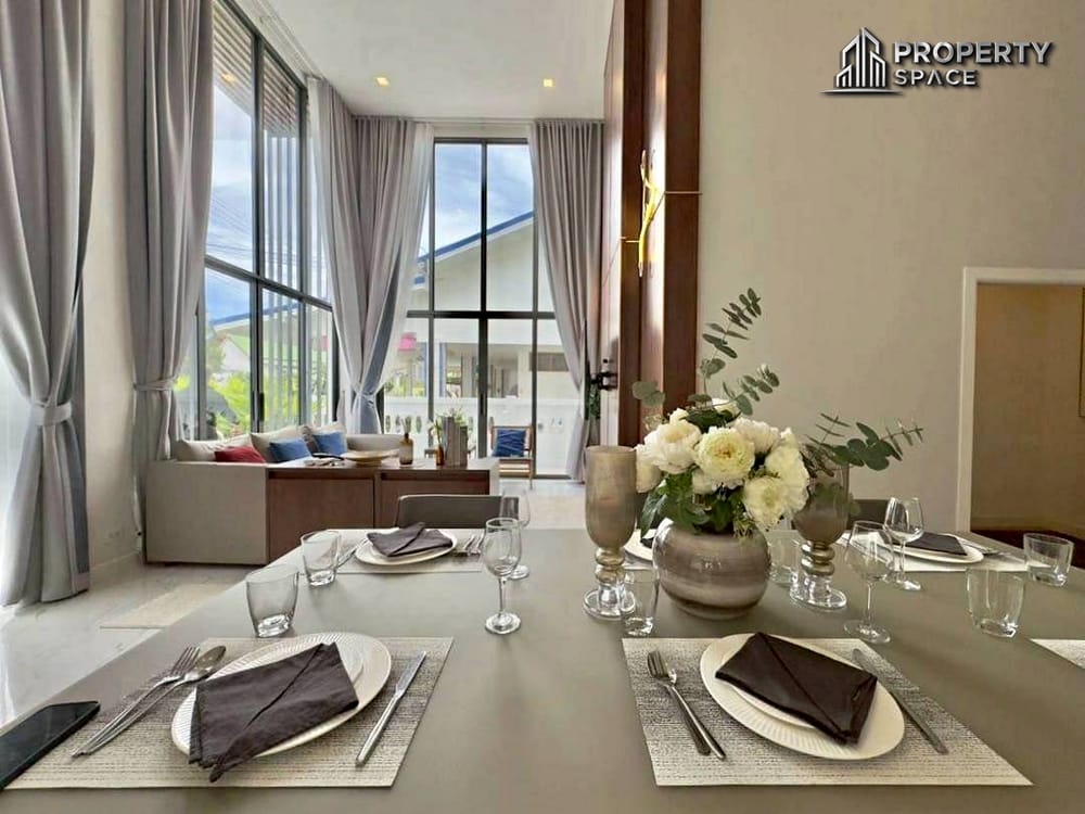 Modern 3 Bedroom Private Pool Villa In Naklue Pattaya For Rent Image 7