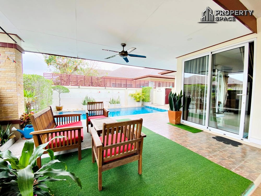 Modern 3-Bedroom Pool Villa Suitable For Family in Huay Yai Pattaya For Sale Image 4