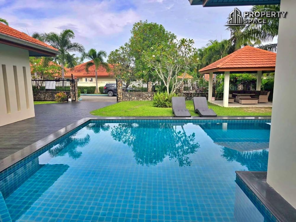 Modern 4 Bedroom Pool Villa In Whispering Palms East Pattaya For Rent Image 4