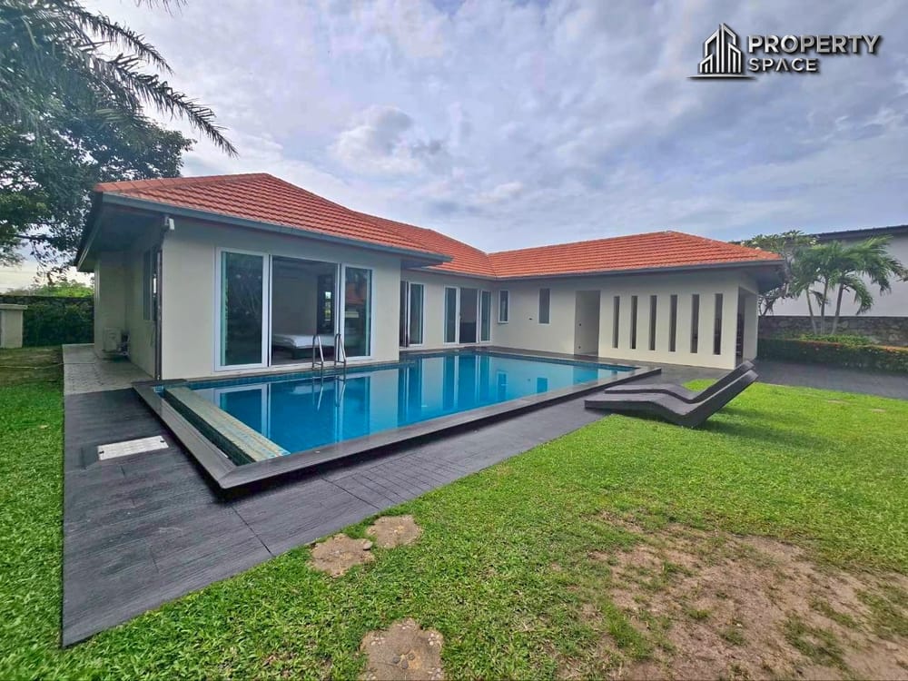 Modern 4 Bedroom Pool Villa In Whispering Palms East Pattaya For Rent Image 3