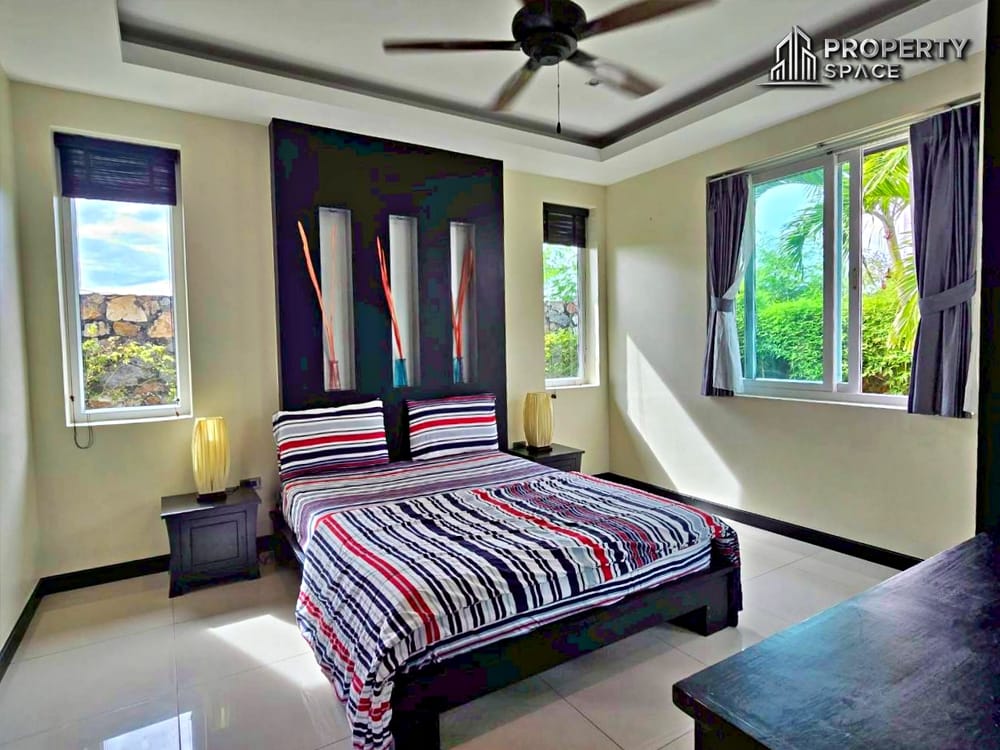 Modern 4 Bedroom Pool Villa In Whispering Palms East Pattaya For Rent Image 26