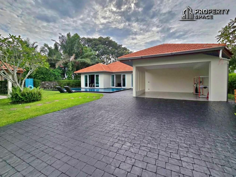 Modern 4 Bedroom Pool Villa In Whispering Palms East Pattaya For Rent Image 39
