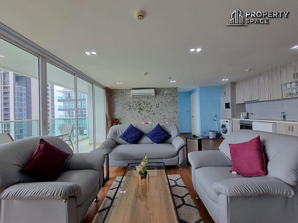 Sea View 2 Bedroom In The View Cozy Beach Pratumnak Hill Condo For Rent Image 5