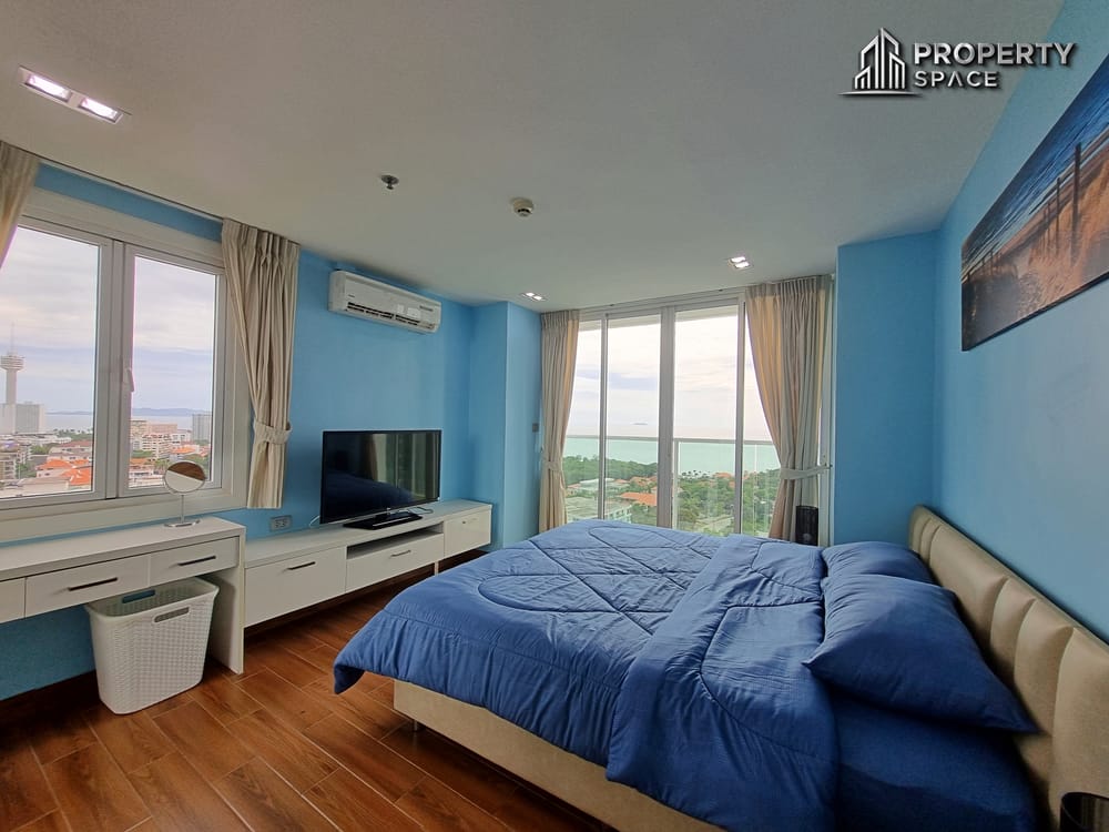 Sea View 2 Bedroom In The View Cozy Beach Pratumnak Hill Condo For Rent Image 13
