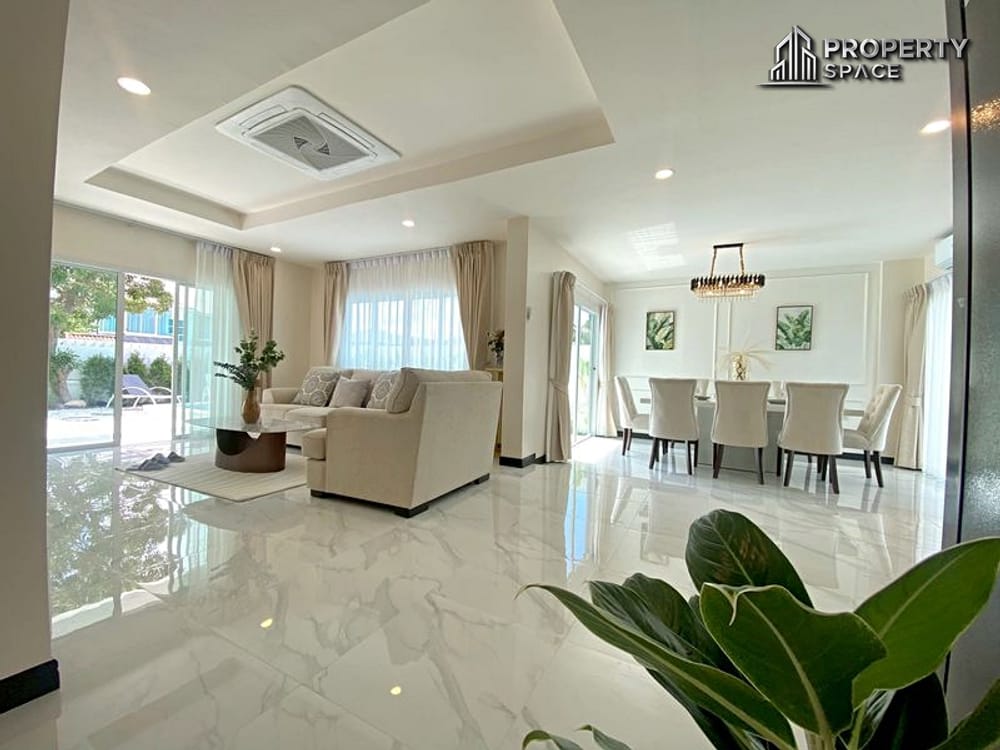 Modern 5 Bedroom Pool Villa In Chaiyaphruek 2, East Pattaya For Sale Image 6