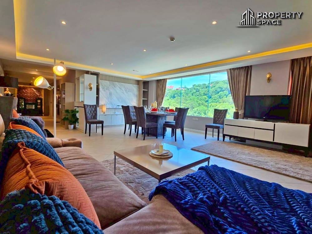 Spacious 3 Bedroom Condo Mountain View In Executive Residence 4 Pattaya For Sale And Rent Image 6