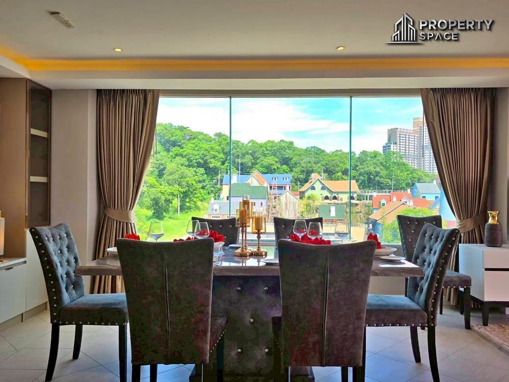Spacious 3 Bedroom Condo Mountain View In Executive Residence 4 Pattaya For Sale And Rent Image 12