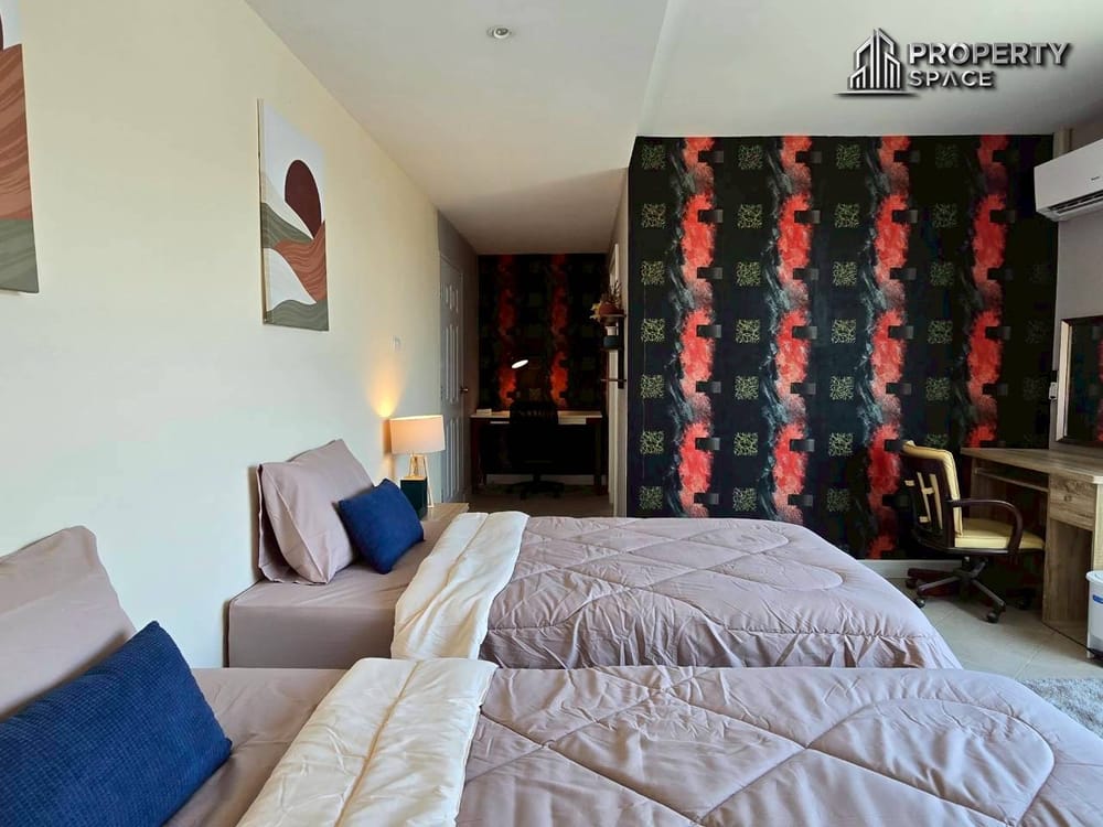 Spacious 3 Bedroom Condo Mountain View In Executive Residence 4 Pattaya For Sale And Rent Image 37