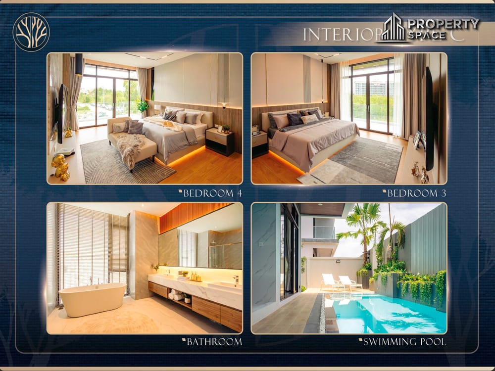 Pattaya Luxury 4-Bedroom Type C Pool Villa in Tree Villa For Sale Image 4