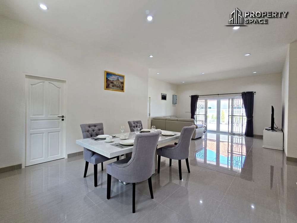 Modern Single-Story 3 Bedroom House in East Pattaya For Rent Image 10