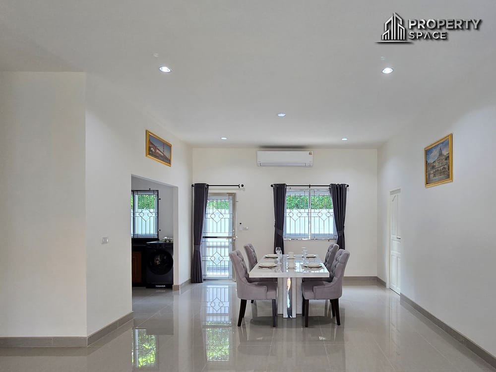 Modern Single-Story 3 Bedroom House in East Pattaya For Rent Image 8