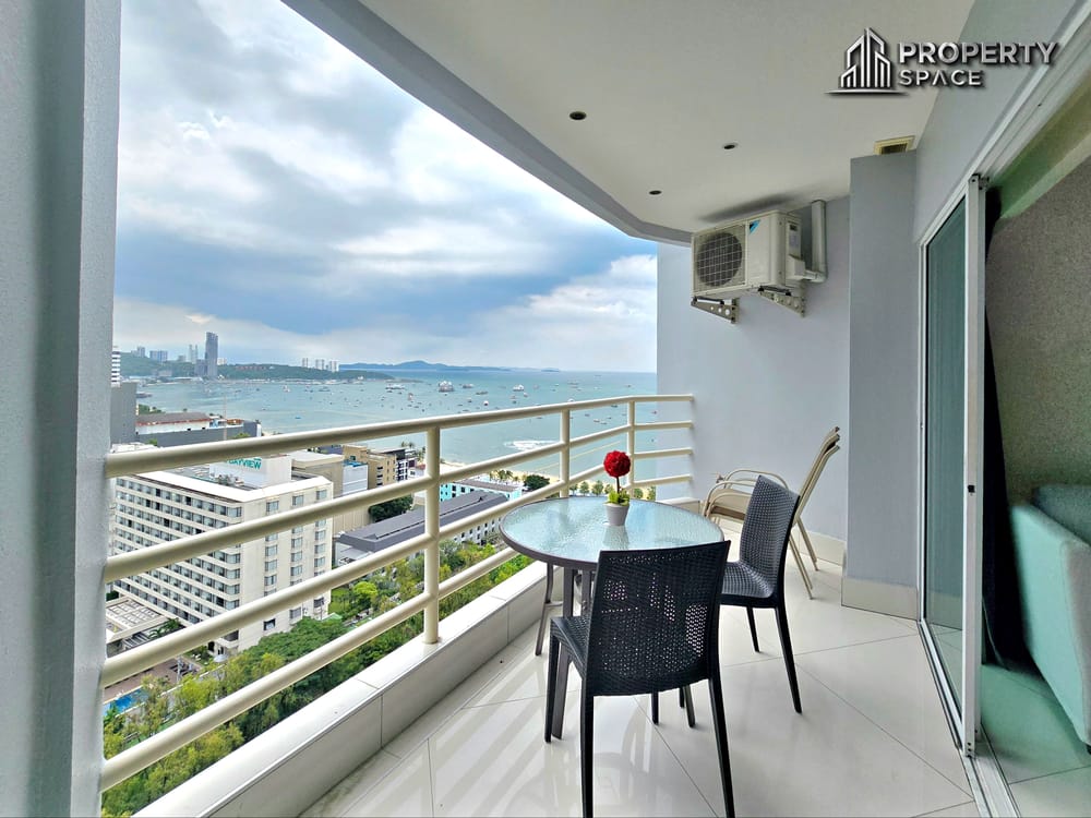 Prime Location Sea View Studio In Central Pattaya View Talay 6 For Rent Image 5