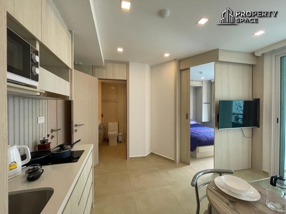 Pool View 1 Bedroom in Olympus City Garden Pattaya Condo For Rent Image 9