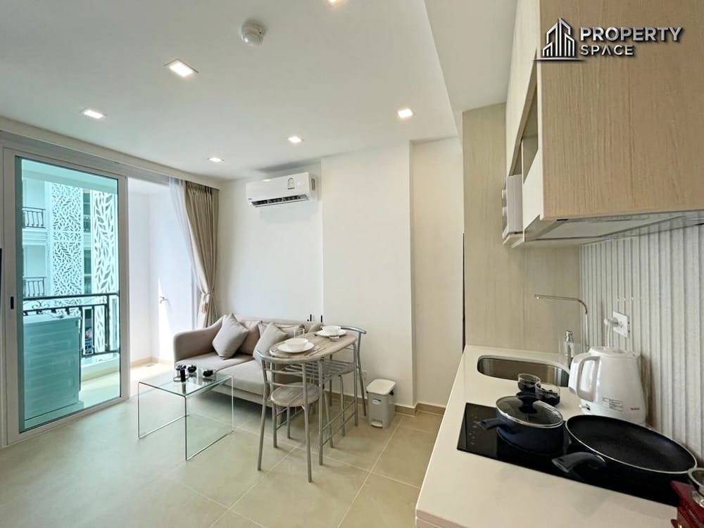 Pool View 1 Bedroom in Olympus City Garden Pattaya Condo For Rent Image 7